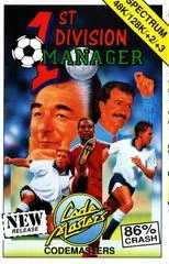 1st Division Manager - ZX Spectrum - Retrocharting
