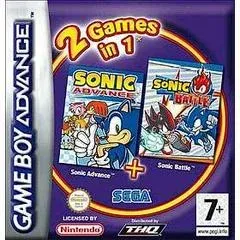 2 Games in 1: Sonic Advance & Sonic Battle - GameBoy Advance - Retrocharting