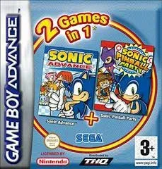2 Games in 1: Sonic Advance + Sonic Pinball Party - GameBoy Advance - Retrocharting