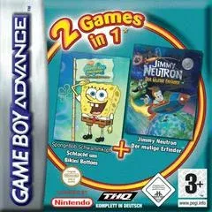 2 Games In 1: Spongebob Bikini Bottom & Jimmy Neutron - GameBoy Advance - Retrocharting
