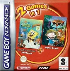 2 Games In 1: SpongeBob SquarePants: SuperSponge & Rugrats Go Wild - GameBoy Advance - Retrocharting