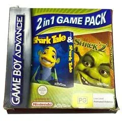 Background - 2 In 1 Game Pack: Shark Tale & Shrek 2 - GameBoy Advance - Retrocharting