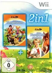 2 In 1: Meine Tierpension + Meine Tiersprechstunde - Wii - Retrocharting