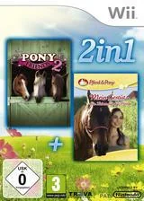 2 In 1: Pony Friends 2 + My Riding Stables - Life With Horses - Wii - Retrocharting