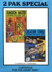 Background - 2 Pak Special Dungeon Master Creature Strike - Atari 2600 - Retrocharting