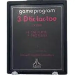 3D Tic Tac Toe [Text Label] - Atari 2600 - Retrocharting