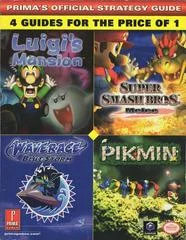 4 Guides for The Price of 1: Luigi's Mansion & Super Smash Bros.: Melee & Wave Race: Blue Storm & Pikmin - Strategy Guide - Retrocharting
