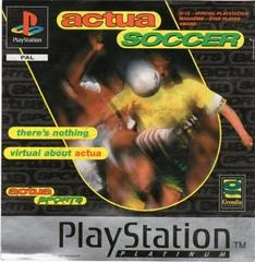 Actua Soccer [Platinum] - PlayStation - Retrocharting