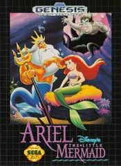 Ariel the Little Mermaid [Cardboard Box] - Sega Genesis - Retrocharting