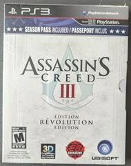 Assassin's Creed III [Revolution Edition] - Playstation 3 - Retrocharting