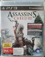 Assassin's Creed III [Special Edition Exclusive Edition] - Playstation 3 - Retrocharting