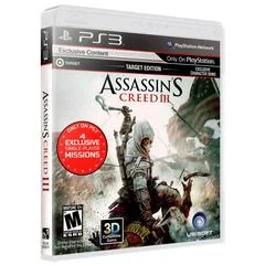 Assassin's Creed III [Target Edition] - PlayStation - Retrocharting