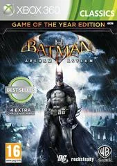Batman: Arkham Asylum [Game Of The Year Edition Classics] - Xbox 360 - Retrocharting