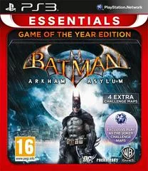 Batman Arkham Asylum [Game Of The Year Edition Essentials] - Playstation 3 - Retrocharting