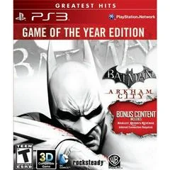 Batman: Arkham City [Game of the Year Greatest Hits] - Playstation 3 - Retrocharting