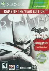 Batman: Arkham City [Game of the Year Platinum Hits] - Xbox 360 - Retrocharting