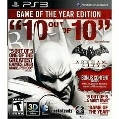 Batman: Arkham City [Game of the Year] - Playstation 3 - Retrocharting