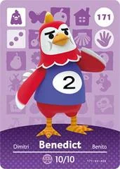 Benedict #171 [Animal Crossing Series 2] - Nintendo DS - Retrocharting