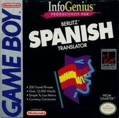 Berlitz Spanish Translator - GameBoy - Retrocharting