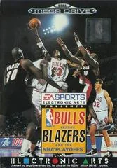 Bulls versus Blazers and the NBA Playoffs - Sega Genesis - Retrocharting