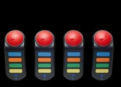 Background - Buzz Quiz Tv Buzzer Controllers - Playstation 3 - Retrocharting