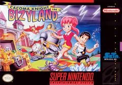 Background - Cacoma Knight in Bizyland - Super Nintendo - Retrocharting