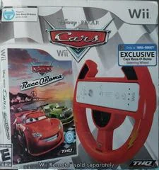 Cars Race-o-Rama [Wheel Bundle] - Wii - Retrocharting