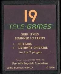 Checkers [Tele Games] - Atari 2600 - Retrocharting