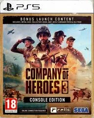 Company of Heroes 3: Console Edition - Playstation 5 - Retrocharting