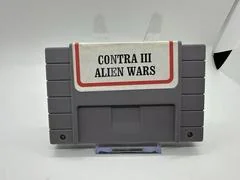Contra III The Alien Wars [Majesco Candy Cane] - Super Nintendo - Retrocharting