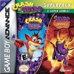 Crash and Spyro Superpack: Purple & Orange - GameBoy Advance - Retrocharting