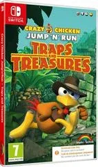 Crazy Chicken Jump 'N' Run: Traps And Treasures [Code in Box] - Nintendo Switch - Retrocharting