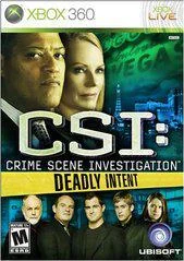 CSI: Crime Scene Investigation: Deadly Intent - Xbox 360 - Retrocharting