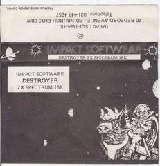 Background - Destroyer - ZX Spectrum - Retrocharting