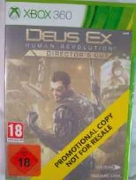 Deus Ex: Human Revolution [Director's Cut] [Not For Resale] - Xbox 360 - Retrocharting