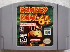 Donkey Kong 64 [Not for Resale Gray] - Nintendo 64 - Retrocharting
