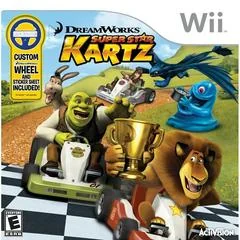 Dreamworks Super Star Kartz with Wheel - Wii - Retrocharting