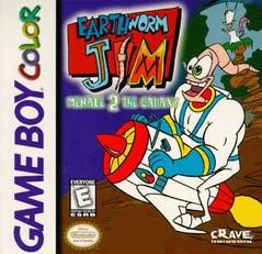 Background - Earthworm Jim Menace 2 Galaxy - GameBoy Color - Retrocharting