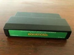 Equations - TI-99  - Retrocharting