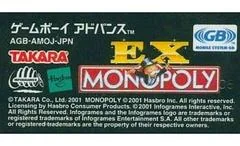 EX Monopoly - GameBoy Advance - Retrocharting