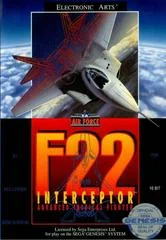 F-22 Interceptor [Cardboard Box] - Sega Genesis - Retrocharting