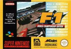 F1 World Championship Edition - Super Nintendo - Retrocharting