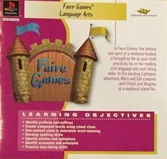 Faire Games - Language Arts - PlayStation - Retrocharting