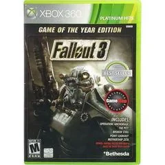 Fallout 3 [Game Of The Year Platinum Hits GameStop] - Xbox 360 - Retrocharting
