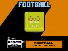 Football - TRS-80 - Retrocharting