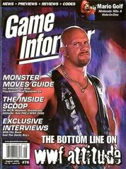 Game Informer [Issue 076] Steve Austin Cover - Game Informer  - Retrocharting