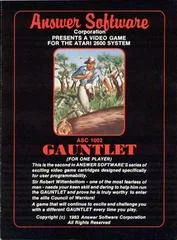 Background - Gauntlet - Atari 2600 - Retrocharting