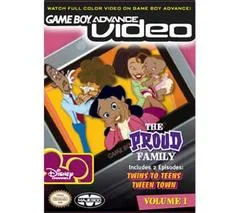Background - GBA Video The Proud Family Volume 1 - GameBoy Advance - Retrocharting