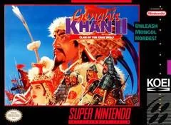 Genghis Khan II Clan of the Gray Wolf - Super Nintendo - Retrocharting