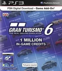 Gran Turismo 6 1 Million In-Game Credits - Playstation 3 - Retrocharting